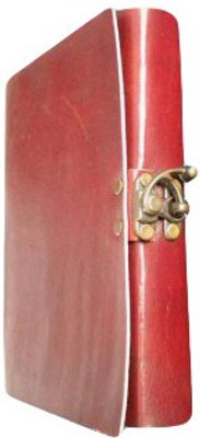 

eShilp Regular Journal(Handmade Plain Leather Cover-1 Lock Closure-Euro Binding Size 23x13x2.5 Cm Brown, Brown)