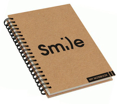 

Printelligent A5 Notebook(Printelligent, Khaki)