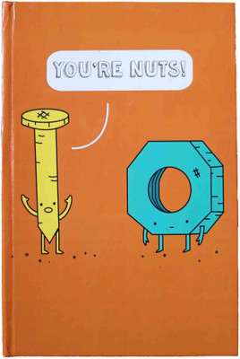 

The Crazy Me A5 Diary(Your Nuts, Multicolor)