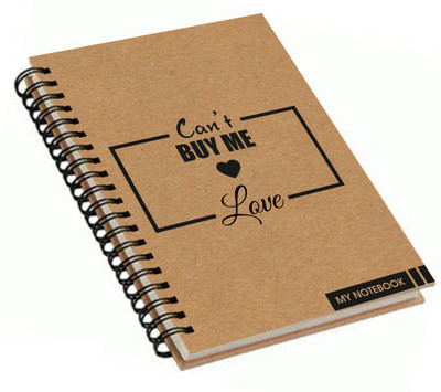

Printelligent A4 Notebook(Printelligent, Khaki)