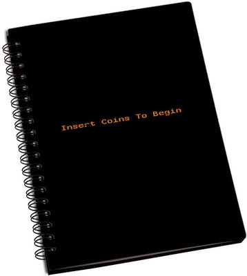 Rangeele Inkers A5 Notebook(Inset Coin To begin, Multicolor)