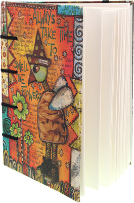 

Craft Club A6 Notebook(Smell Of The Flower Print In Special Binding, Multicolor)