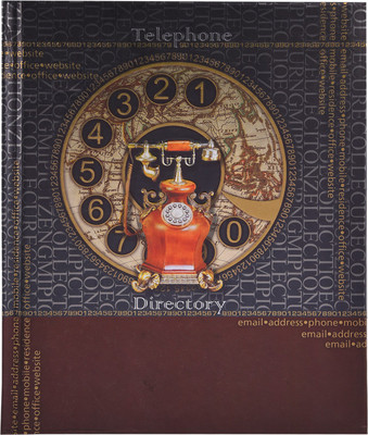 

Atlas A5 Telephone Diaries(Designer, Multicolor)