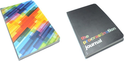

Ink and Graphite A5 Notebook(Paperback Collection Combo, Multicolor, Pack of 2)