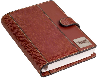 

eZeeBags B5 Planner/Organizer(The Brown Book, Brown)
