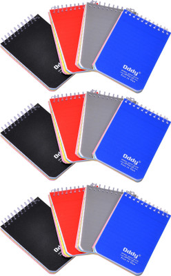 

Oddy Pocket-size Memo Pad(Pocket Executive 5 Color (No:-2), Multicolor, Pack of 12)