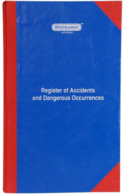 

Writeaway Regular Journal(Register Of Record Of Accidents And Dengerous Occurrences (Factory Act), Multicolor)
