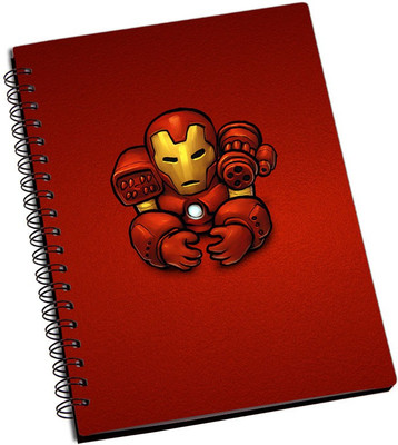 

Rangeele Inkers A5 Notebook(iron Man Kid, Multicolor)