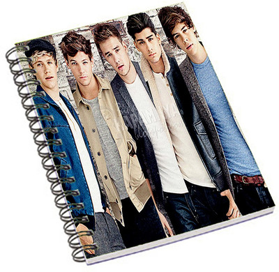 

Shopmania A5 Notebook(Music Band, Multicolor)