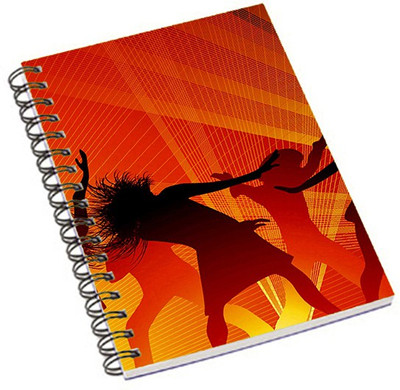 

Shopmania A5 Notebook(Dance, Multicolor)