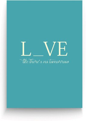 

Goodwork A5 Notebook(Live_No Tomorrow, Blue)