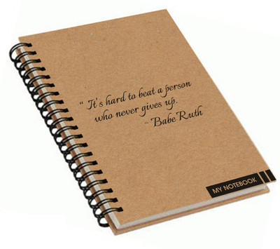 

Paper Plane Design A4 Notebook(Paper Plane Design, Multicolor)