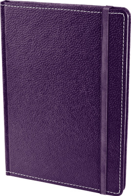 

Eco-Leatherette A5 Diary(Handcrafted Cover Journal, Purple)