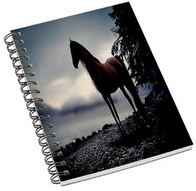 

Shopmania A5 Notebook(Horse, Multicolor)