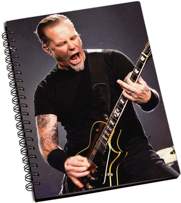 

Rangeele Inkers A5 Notebook(Metallica Rock Band, Multicolor)