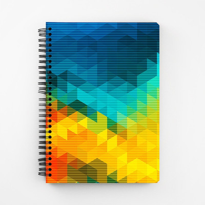 

RAYITE A5 Diary(Gradient, Multicolor)