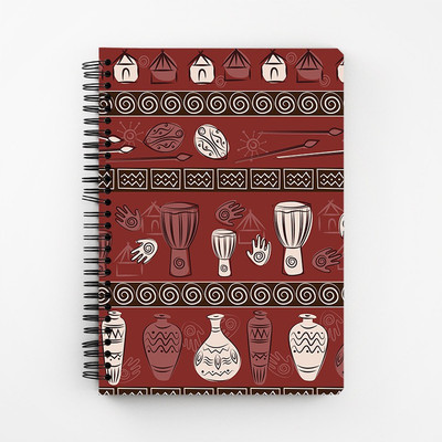 

RAYITE A5 Diary(Primitive Pots, Multicolor)