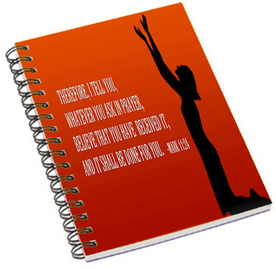 

Shopmania A5 Notebook(Prayer, Multicolor)
