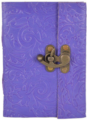 

Craft Club Regular Diary(leather diary with embossing, Purple)
