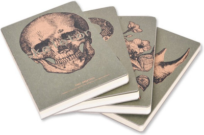 

Enwraps Regular Notebook(EG Series - Vintage Design, Green, Pack of 4)