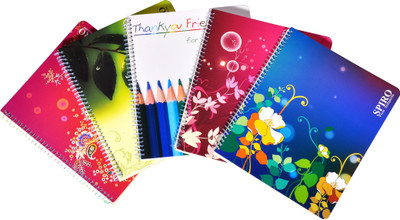 

Oddy A4 Note Pad(Paper Executive 5 Subject, Multicolor, Pack of 5)