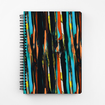 

RAYITE A5 Diary(Oil Strip, Multicolor)