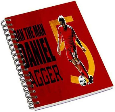 

Shopmania A5 Notebook(Dan the men, Multicolor)