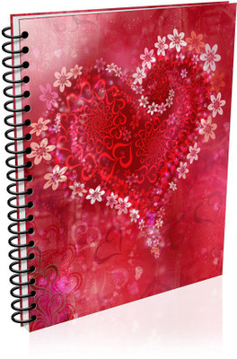 

VenTechno A5 Diary(Valentine Special A5 - Diary (Spiral Bound), Multicolor)