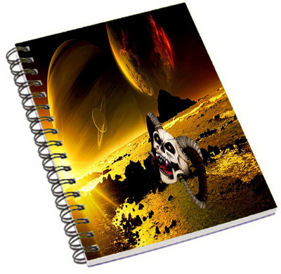 

Shopmania A5 Notebook(DESIGNER PRINTED NOTEBOOK, Multicolor)