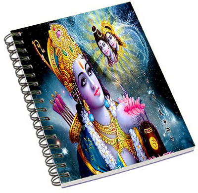 

Shopmania A5 Notebook(Lord Ram, Multicolor)