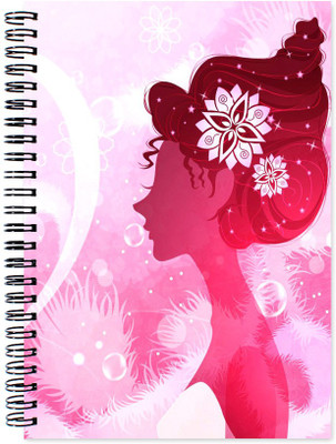 

VenTechno A5 Diary(Cute Designer Wirebound Ruled Paper Sheets Personal and Office Stationary Notebooks Diary, Multicolor)