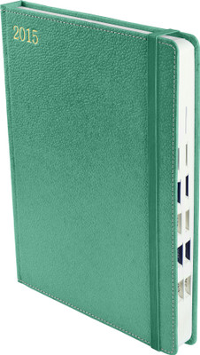 

Eco-Leatherette B5 Planner/Organizer(Handcrafted One dated Diary, Columbia Green)
