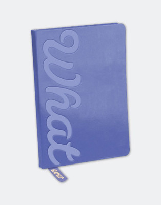 

Mufubu Regular Notebook(Ribbon Journal, Blue)