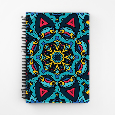 

RAYITE A5 Diary(Colorfull Ethnic, Multicolor)
