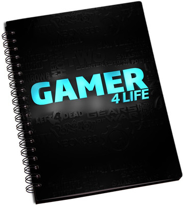 Rangeele Inkers A5 Notebook(Gamer 4 Life, Multicolor)