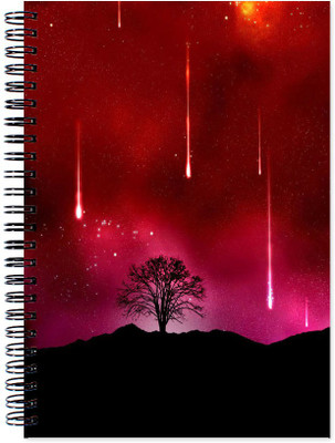 

VenTechno A5 Diary(Abstract Wirebound Ruled Paper Sheets Personal and Office Stationary Notebooks Diary, Multicolor)