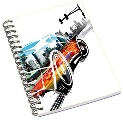 

Shopmania A5 Notebook(DESIGNER PRINTED NOTEBOOK, Multicolor)