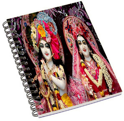 

Shopmania A5 Notebook(Radha Krishna 7, Multicolor)