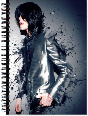 

VenTechno A5 Diary(Michael Jackson Wirebound Ruled Paper Sheets Personal and Office Stationary Notebooks Diary, Multicolor)