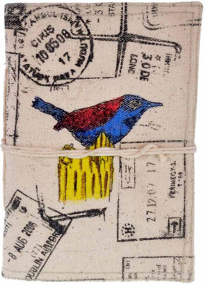 

Craft Play A6 Diary(Canvas Bird Print, Multicolor)