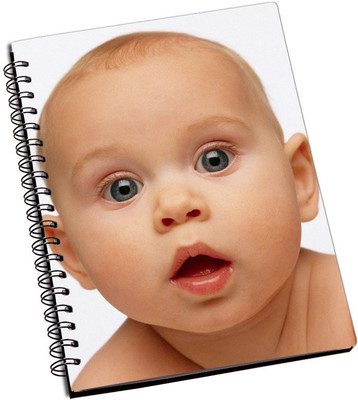 

Rangeele Inkers A5 Notebook(Cute Baby Watching, Multicolor)