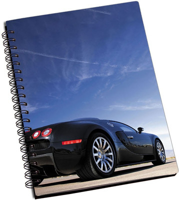 

Rangeele Inkers A5 Notebook(Black Speed Car, Multicolor)