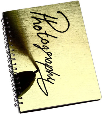 

Rangeele Inkers A5 Notebook(Photography Text, Multicolor)