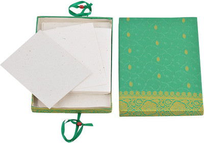 

Artidome Regular Writing Pad(Handcrafted Gift Set, Green, Pack of 20)