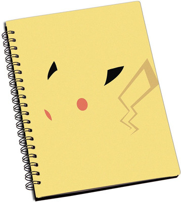 

Rangeele Inkers A5 Notebook(Pikachu minimal, Multicolor)