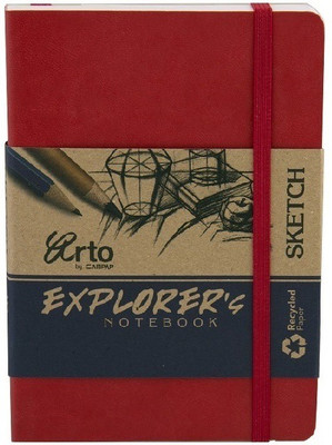 

Campap A6 Notebook(Arto Explorer's Sketch noteboook, Multicolor)
