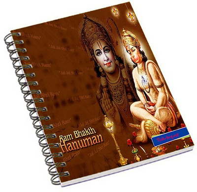 

Shopmania A5 Notebook(Ram bhakth Hauman, Multicolor)