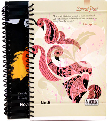 

Gathbandhan A5 Notebook(Spiral Pad No5(Pack Of 6), Multicolor)