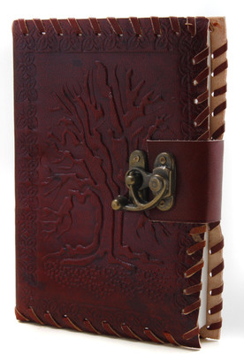 

Store Indya A5 Diary(Handcrafted Gift Set, Brown)