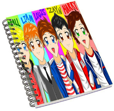 

Shopmania A5 Notebook(Designer-NB-233, Multicolor)